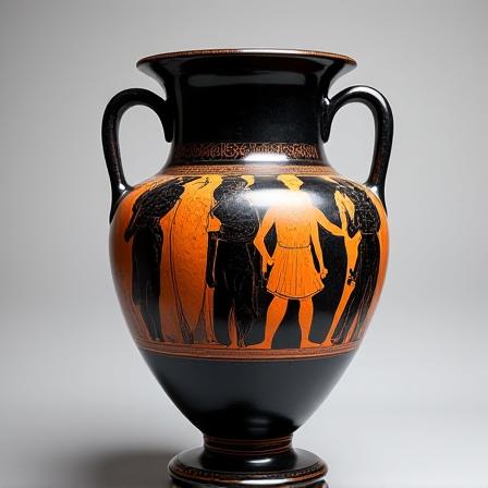 Attic Black-Figure Amphora replica